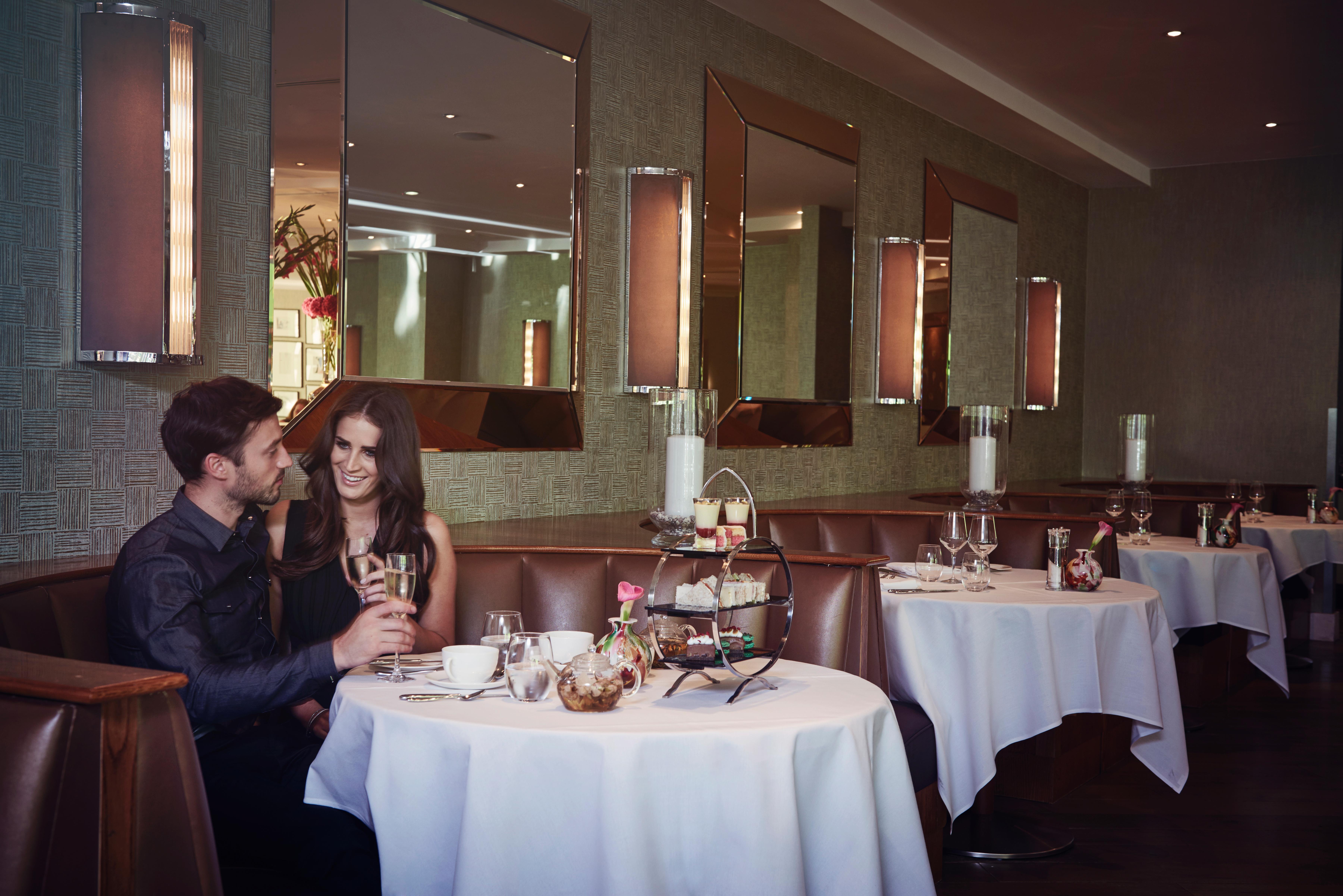 The Lowry Hotel Manchester Exteriér fotografie The interior of the restaurant