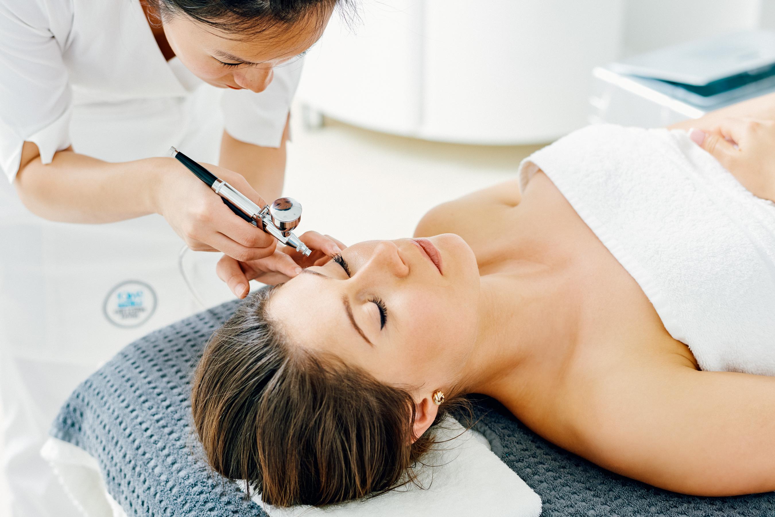 The Lowry Hotel Manchester Exteriér fotografie Oxygen facial