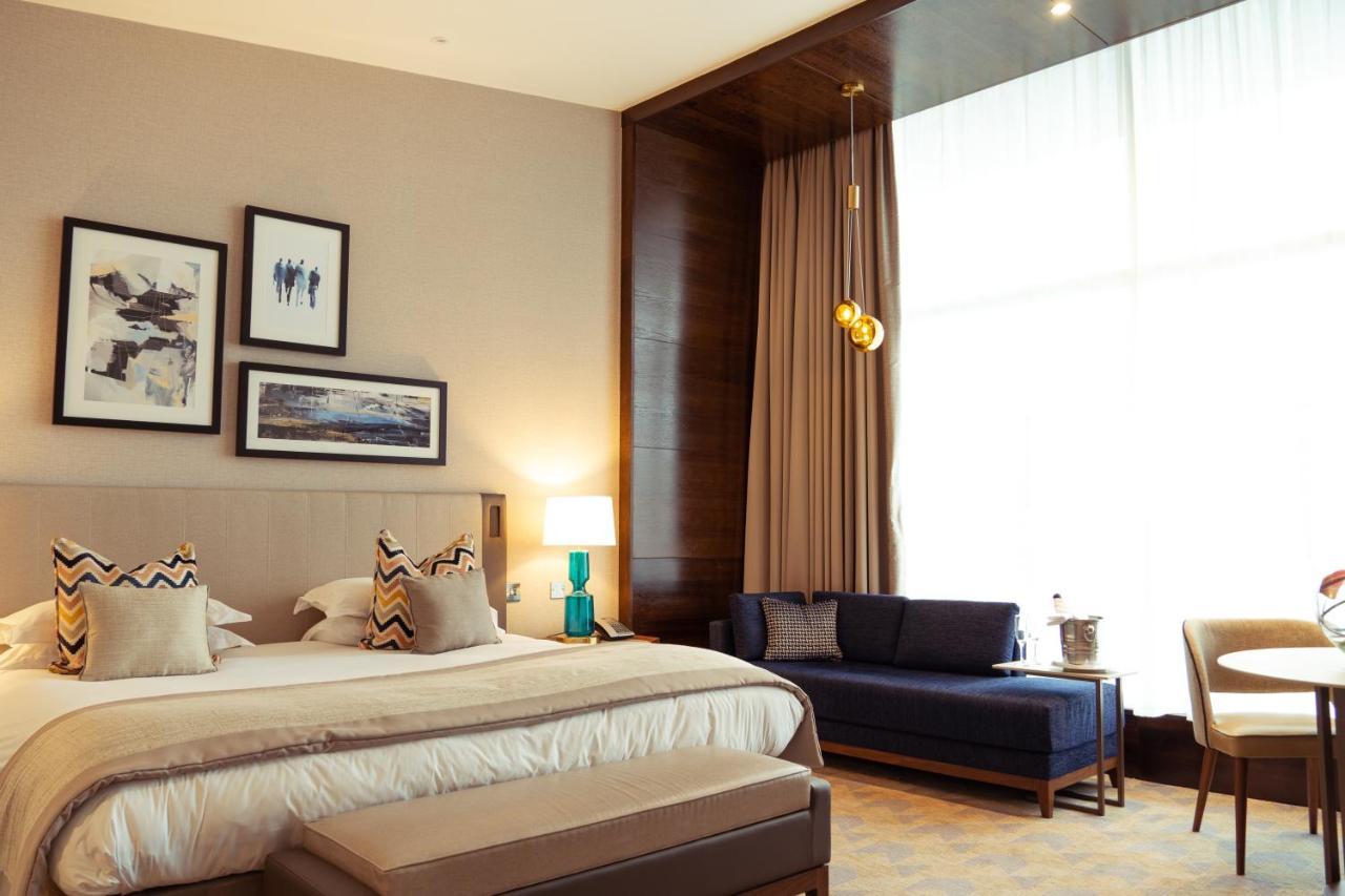 The Lowry Hotel Manchester Exteriér fotografie A room at the hotel