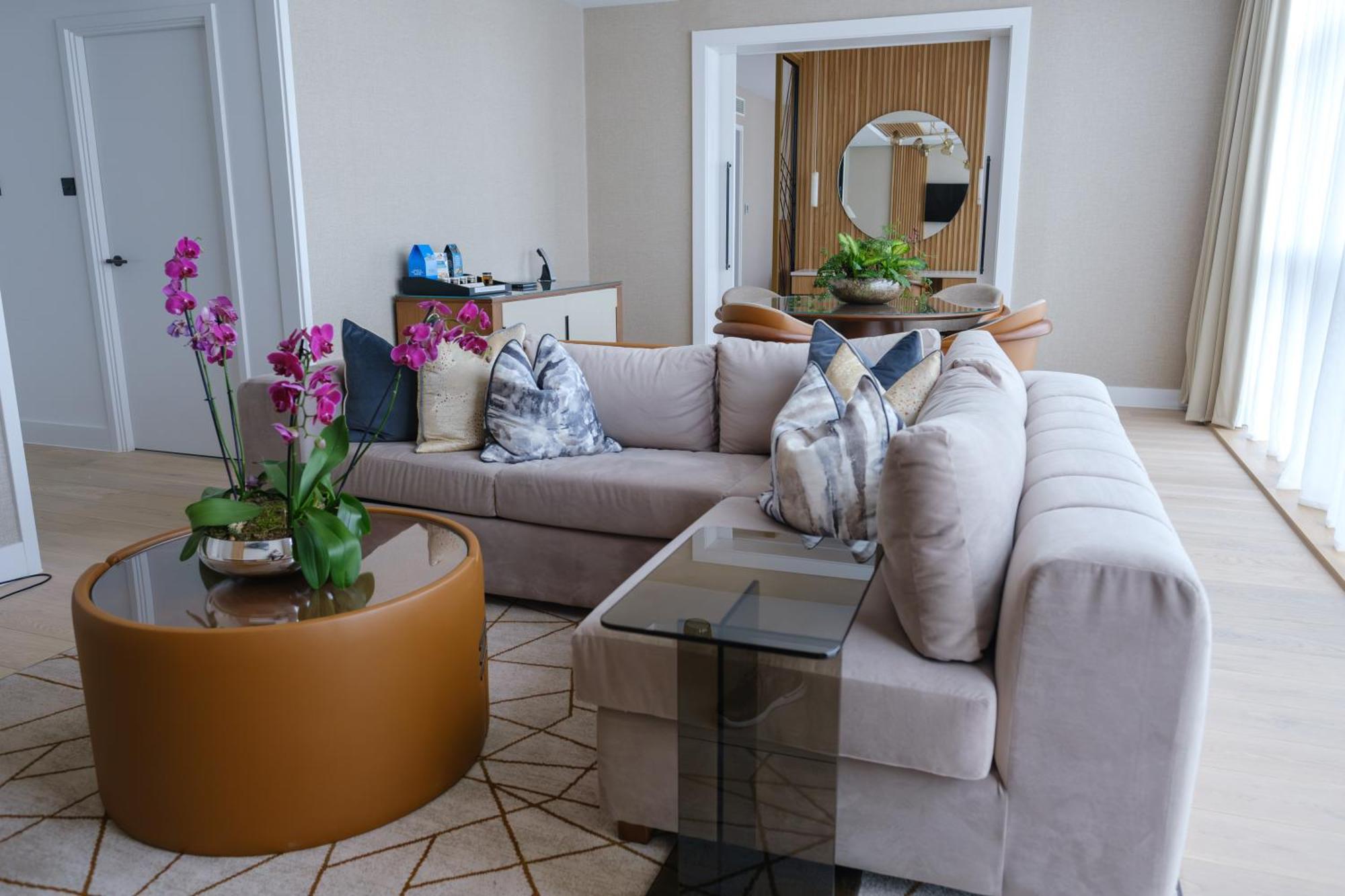 The Lowry Hotel Manchester Exteriér fotografie Living room
